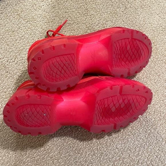 LIMITED EDITION Reebok Club C Cardi B INSTINCT RED Lifestyle Sneakers - Picture 10 of 12